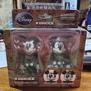 Disney Kubrick Mickey & Minnie Mouse 2-Pack - Black & White